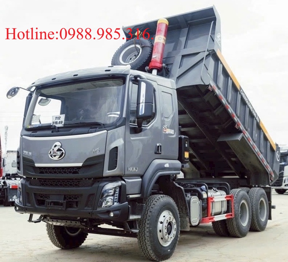 XE TẢI BEN 3 CHÂN CHENGLONG H5 6x4 350HP - THÙNG HYUNDAI